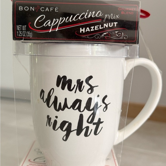 NWT Mr. and Mrs. Right Coffee Mug Set - Picture 2 of 3
